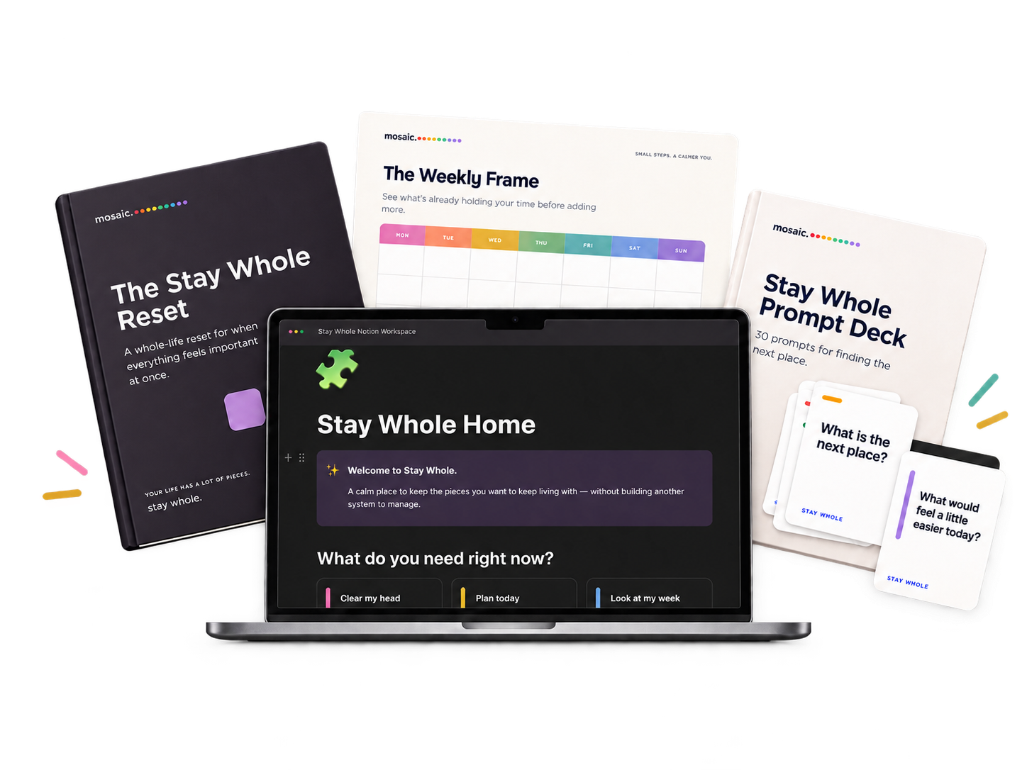 The Stay Whole product suite